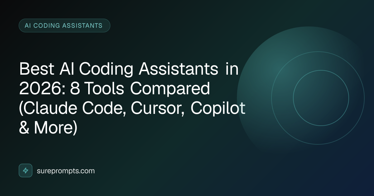 Best AI Coding Assistants in 2026: 8 Tools Compared (Claude Code ...