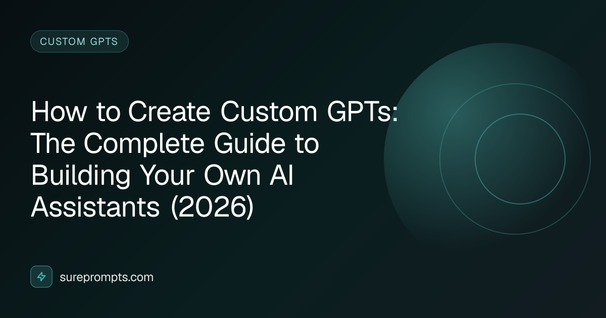 How to Create Custom GPTs: The Complete Guide to Building Your Own AI ...